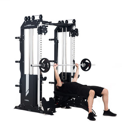 XT2 Gym Multi-fonction Power Rack Trainer fonctionnel Noir Mat pour les entraînements en intérieur