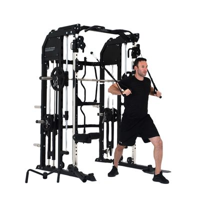 G7 G7W équipement de remise en forme multifonctionnel 3 en 1 Combo Power Rack avec fonction Smith Machine