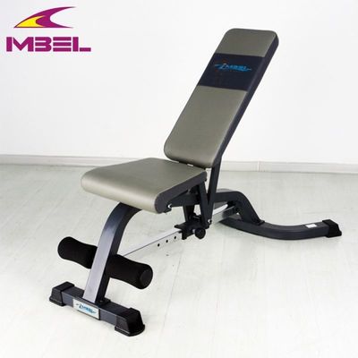 Équipement de remise en forme réglable pour gymnase Benche pour exercices efficaces Gris/Noir