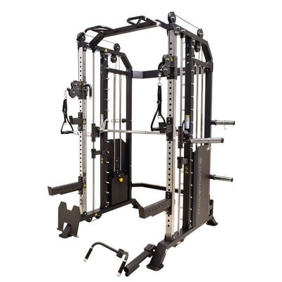 Équipement de gymnastique pour hommes à domicile Black Shining All-In-One Gym Smith Machine pour le culturisme