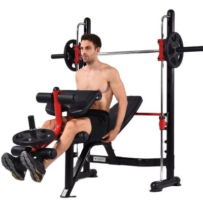 Bench de poids réglable pour le sport intérieur N.W. kgs 64 réglable pour divers exercices