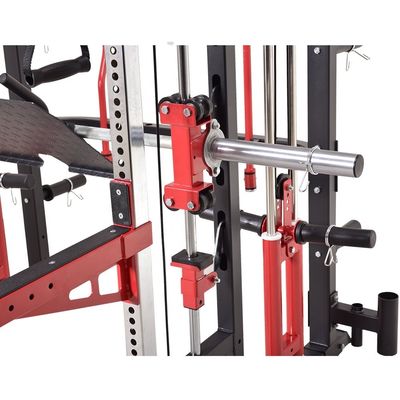 Stand de fitness à barre réglable pour hommes pour rack électrique Smith Machine et entraîneur fonctionnel