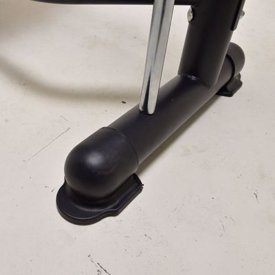 Banquette de levage de poids et support de musculation en gris foncé