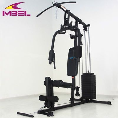 Transformez votre salle de sport à domicile avec un équipement d'exercice gris/noir à deux couches
