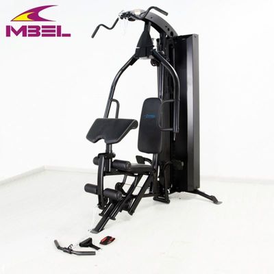 Transformez votre salle de sport à domicile avec un équipement d'exercice gris/noir à deux couches