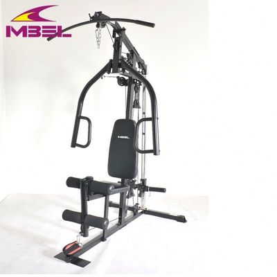 Transformez votre salle de sport à domicile avec un équipement d'exercice gris/noir à deux couches