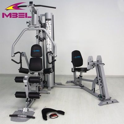 Transformez votre salle de sport à domicile avec un équipement d'exercice gris/noir à deux couches