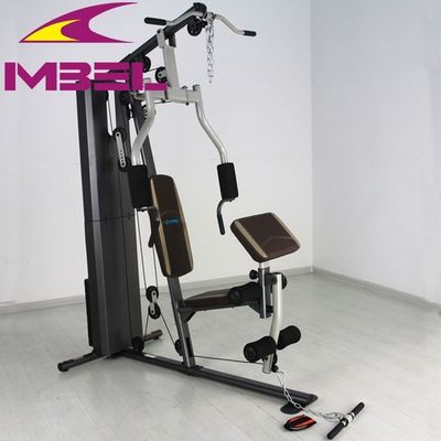 Transformez votre salle de sport à domicile avec un équipement d'exercice gris/noir à deux couches