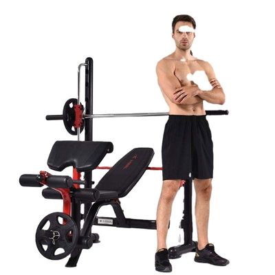 1790x1880x1770 mm banc de levage de poids banc plat presse de gymnastique équipement de remise en forme N.W kgs 64