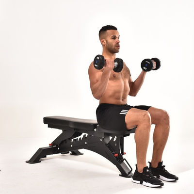 Banquette de sport réglable pour exercice de fitness multifonctionnel de taille 1210x742x450mm