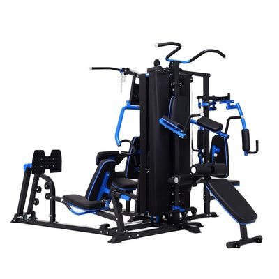 Ensemble de gymnastique à domicile multi-stations pour hommes pour l'entraînement de force du corps entier et l'exercice cardio