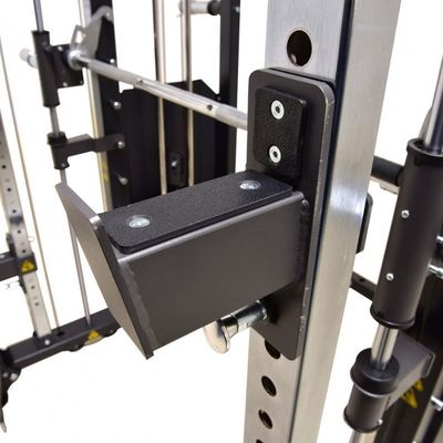 Rack de fitness en gris argenté pour l'entraînement tout en un