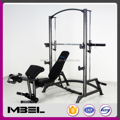 La machine Smith à revêtement épais à 2 couches est le complément idéal à votre équipement de fitness.