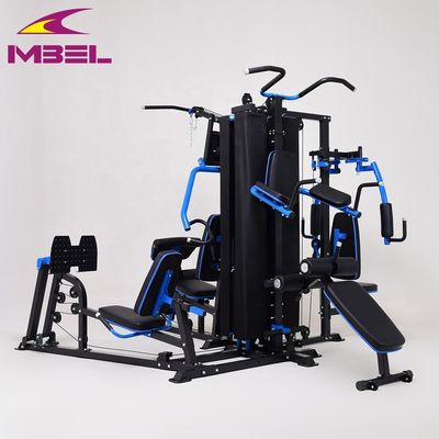 Ensemble de gymnastique à domicile multi-stations pour hommes pour l'entraînement de force du corps entier et l'exercice cardio