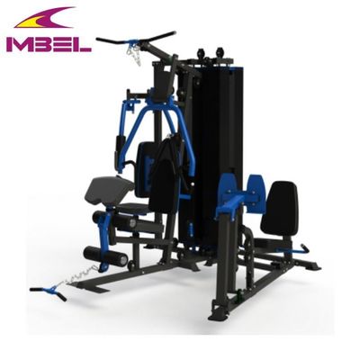 Équipement de remise en forme multi-fonctionnel de 4 stations de gymnase pour l'entraînement en force à Qingdao