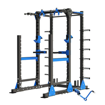 Équipement de gymnastique commercial Red Power Squat Rack avec un design personnalisable et durable