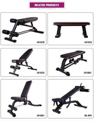 Banque de chargement multi-port réglable/banque d'utilité pour équipement de gym à domicile en noir