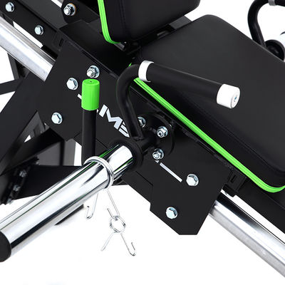 Appareil de remise en forme de plaque chargée pour jambes compactes