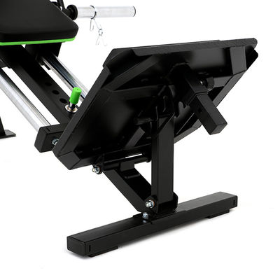 Appareil de remise en forme de plaque chargée pour jambes compactes