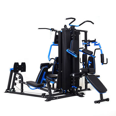 Machine d'exercice de force polyvalente personnalisable pour le gymnase à domicile en design gris clair