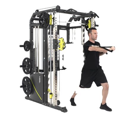 Machine Smith multifonctionnelle entraînement physique avec fonction de musculation