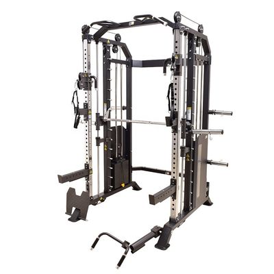 Vente directe de matériel de remise en forme multi-fonctionnel de salle de gym Smith machine avec port de chargement