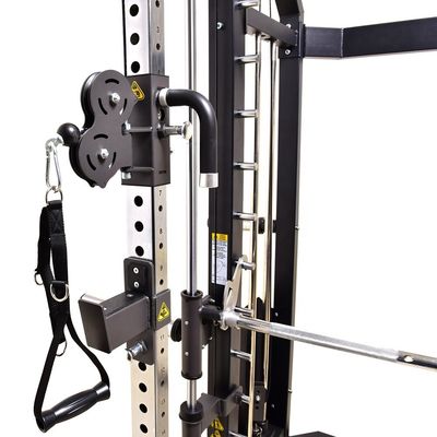 Vente directe de matériel de remise en forme multi-fonctionnel de salle de gym Smith machine avec port de chargement