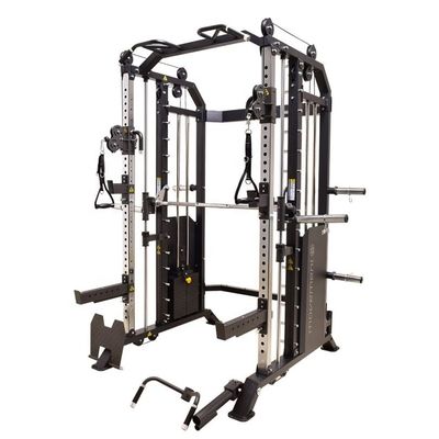 Port de chargement de Qingdao équipement de résistance multifonctionnel Smith Machine avec système de poulie