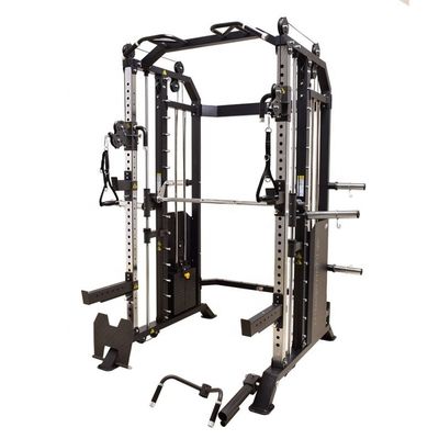 Port de chargement de Qingdao équipement de résistance multifonctionnel Smith Machine avec système de poulie