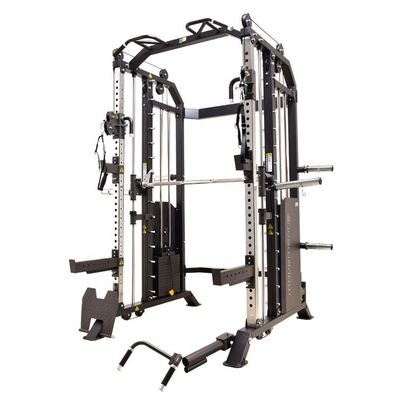 Port de chargement de Qingdao équipement de résistance multifonctionnel Smith Machine avec système de poulie