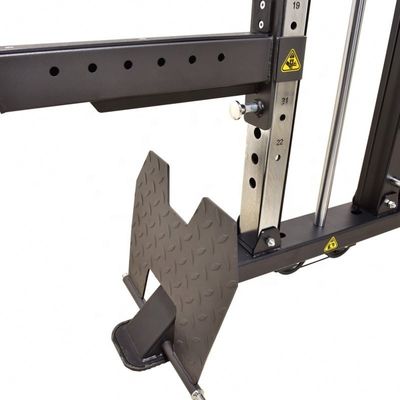 Port de chargement de Qingdao équipement de résistance multifonctionnel Smith Machine avec système de poulie