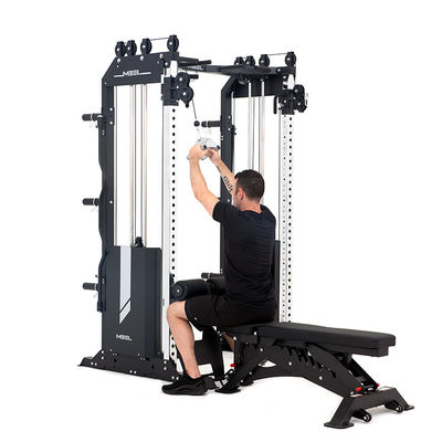 XT2 Gym Multi-fonction Power Rack Trainer fonctionnel Noir Mat pour les entraînements en intérieur