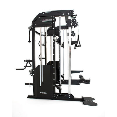 Red multi-fonctionnel entraîneur Power Rack équipement de gymnastique équipement d'exercice Smith Machine Home Gym Station NW 378.2