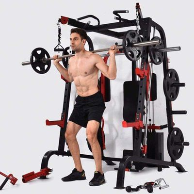 Chargement du port de commerce Smith machine équipement de gymnastique pour la formation multifonctionnelle