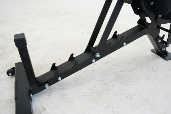 Bench de poids réglable pour l'entraînement abdominal et les positions assises dans le cadre commercial