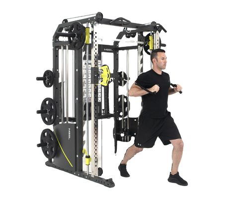 Traîneur fonctionnel Power Squat Rack Multi Smith Machine Combo Set offert Contactez nous