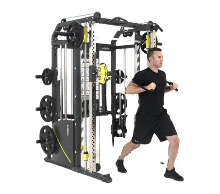 Transformez vos séances d'entraînement avec le support de squat et la pile de poids