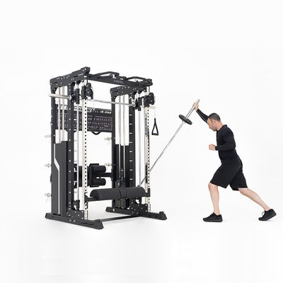 Entraîneur fonctionnel en gris foncé multi-fonctionnel Smith Power Rack pour des entraînements polyvalents