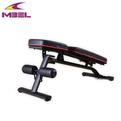 AD18235 Banque d'utilité de déclin Black Sit Up Bench pour les exercices abdominaux masculins au gymnase à domicile