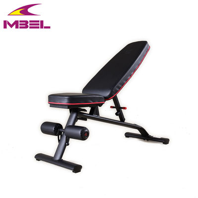 AD18235 Banque d'utilité de déclin Black Sit Up Bench pour les exercices abdominaux masculins au gymnase à domicile