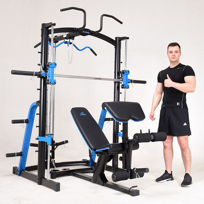 Équipement de remise en forme tout en un entraîneur machine Smith pour l'entraînement vers le haut et vers le bas