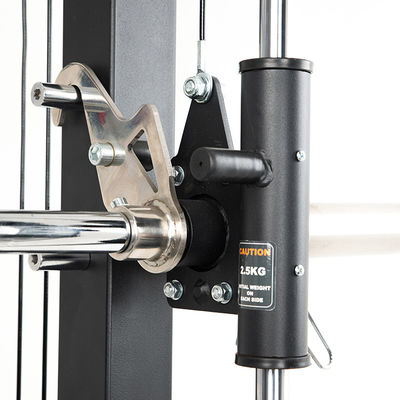 Full Smith Machine Powertec Gym tout en un équipement d'exercice avec pile de poids station multi-fonction noire