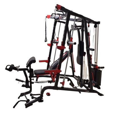 Entraîneur multifonctionnel avec Smith Machine Squat Rack pour l'entraînement de force unisexe