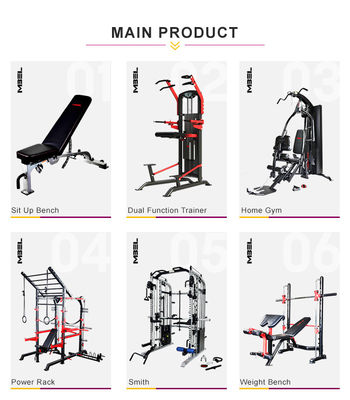 Fonction de musculation Racks d'accroupissement pour la maison Fitness Smith Machine Matériaux en acier