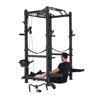 Eco-friendly et pliable multi-fonctionnel entraîneur Power Rack Squat Rack Smith Machine pour la maison