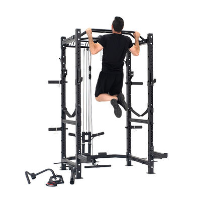 Eco-friendly et pliable multi-fonctionnel entraîneur Power Rack Squat Rack Smith Machine pour la maison