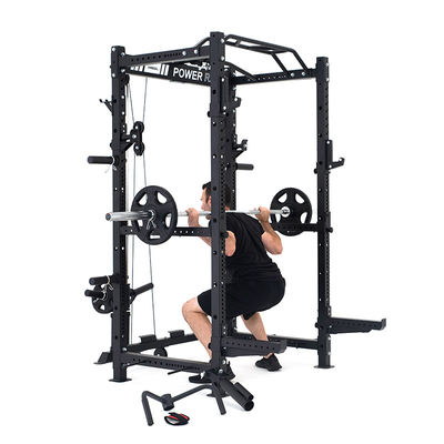 Eco-friendly et pliable multi-fonctionnel entraîneur Power Rack Squat Rack Smith Machine pour la maison