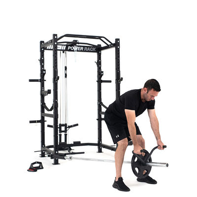 Machine Smith multifonctionnelle équipement de salle de sport à domicile avec support électrique et câble croisé