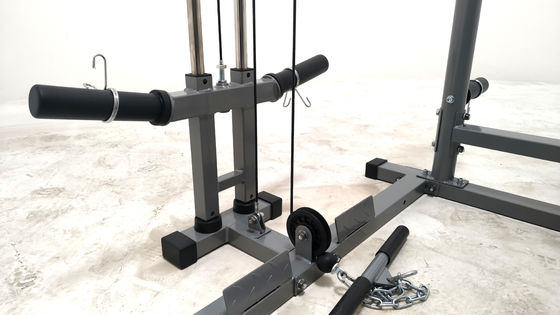 Équipement de musculation pliable multifonctionnelle Power Cage Squat Rack Smith Machine